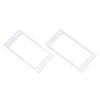 Set of 2 Pickup Frames, Guitar Pickup Rings, Easy to Use, Decorative, Metal, Stable, Deformation Resistant, Replacement Accessories for Musical Instru