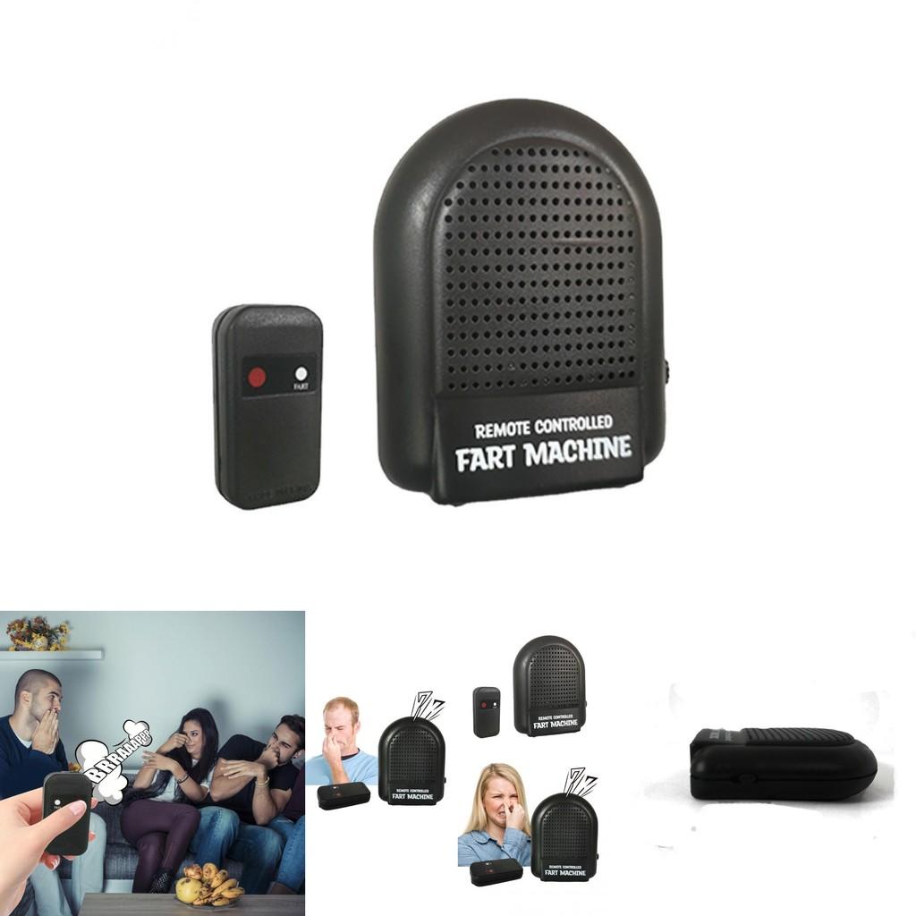 Hilarious Remote Control Fart Machine For Pranks And Gag Gifts In Black Plastic