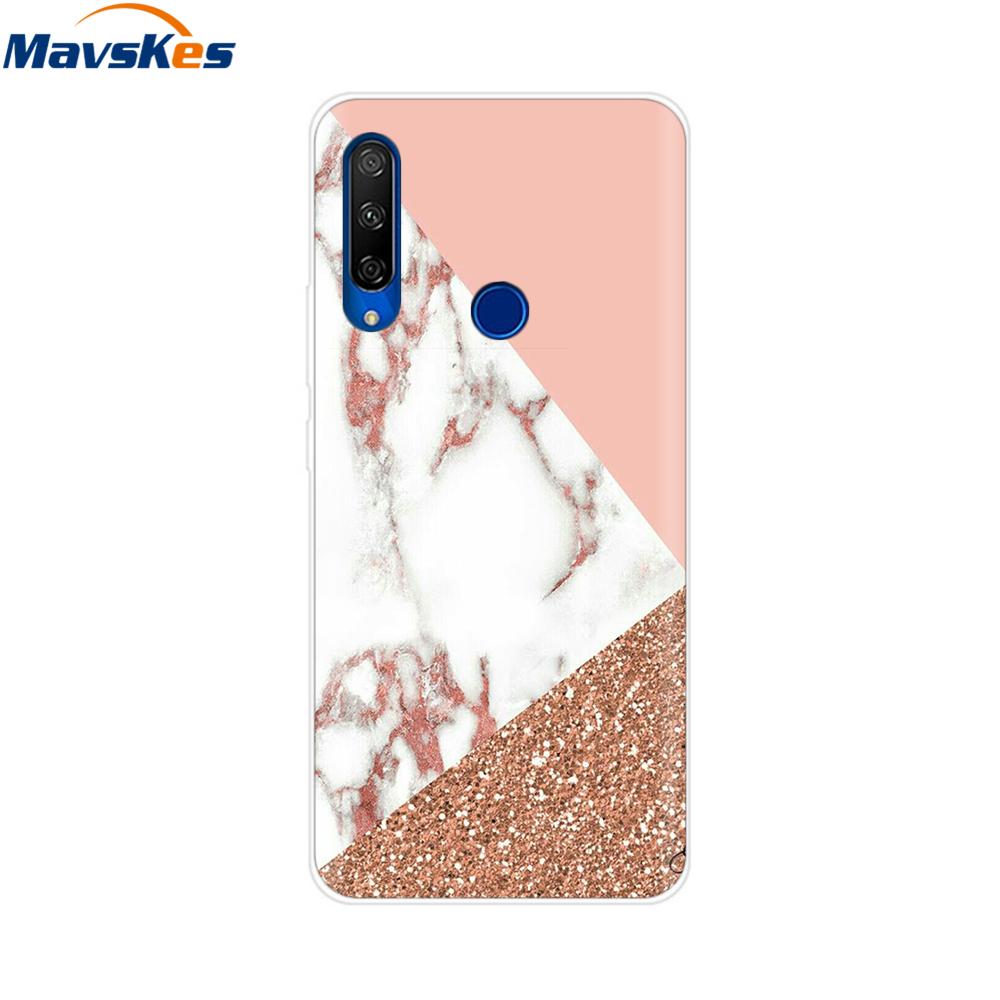 Крашеный чехол для Alcatel 1S 2020 5028Y 5028D Чехол Мягкий силиконовый чехол TPU Funda для Alcatel 1S 2020 Чехол Обложка Etui Бампер Coque