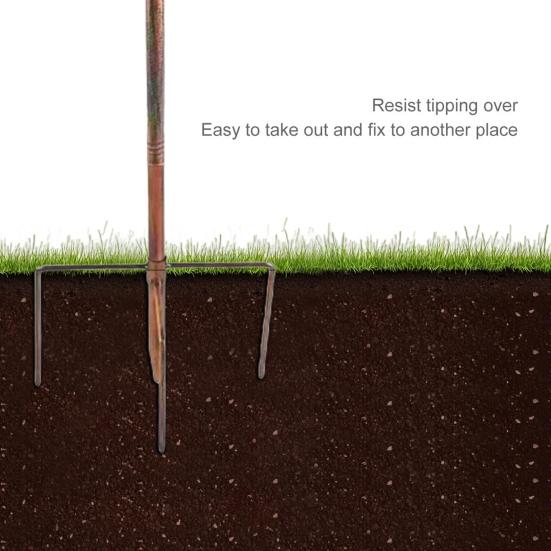 Металлическая ретро кормушка для птиц 2-в-1, садовая поилка и кормушка для птиц с пятизубым основанием, большая и маленькая чаша для декора сада, двора