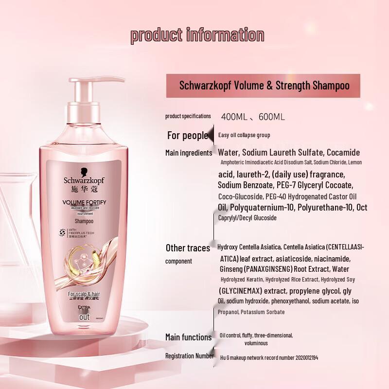 Schwarzkopf Volumizing Oil Control Shampoo & Conditioner Set