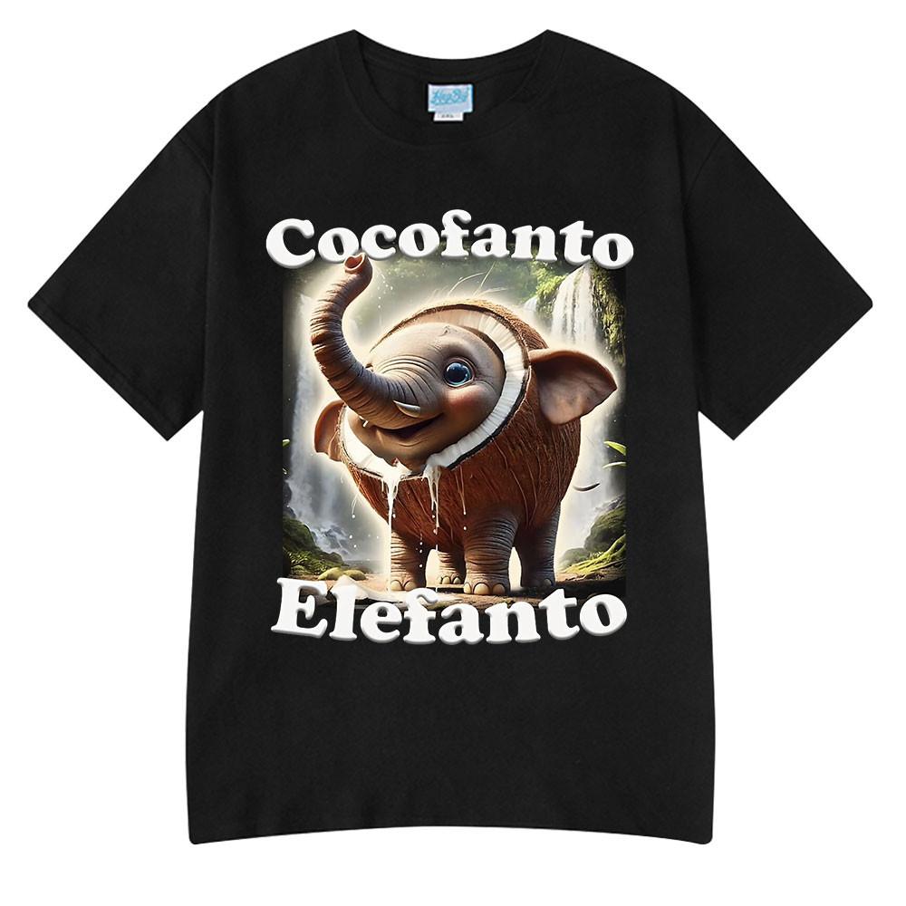 Тунг Тунг Тунг Сахур Забавная футболка с мемом про бейсбольную биту Мужская одежда Мода Юмор Стиль Футболки Унисекс Летние Топы с круглым вырезом Футболка