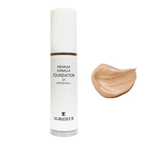 Тональный крем AGReDEUR Premium Formula Ocher 01 skin 32 г SPF15 (светлый тон) PA ++