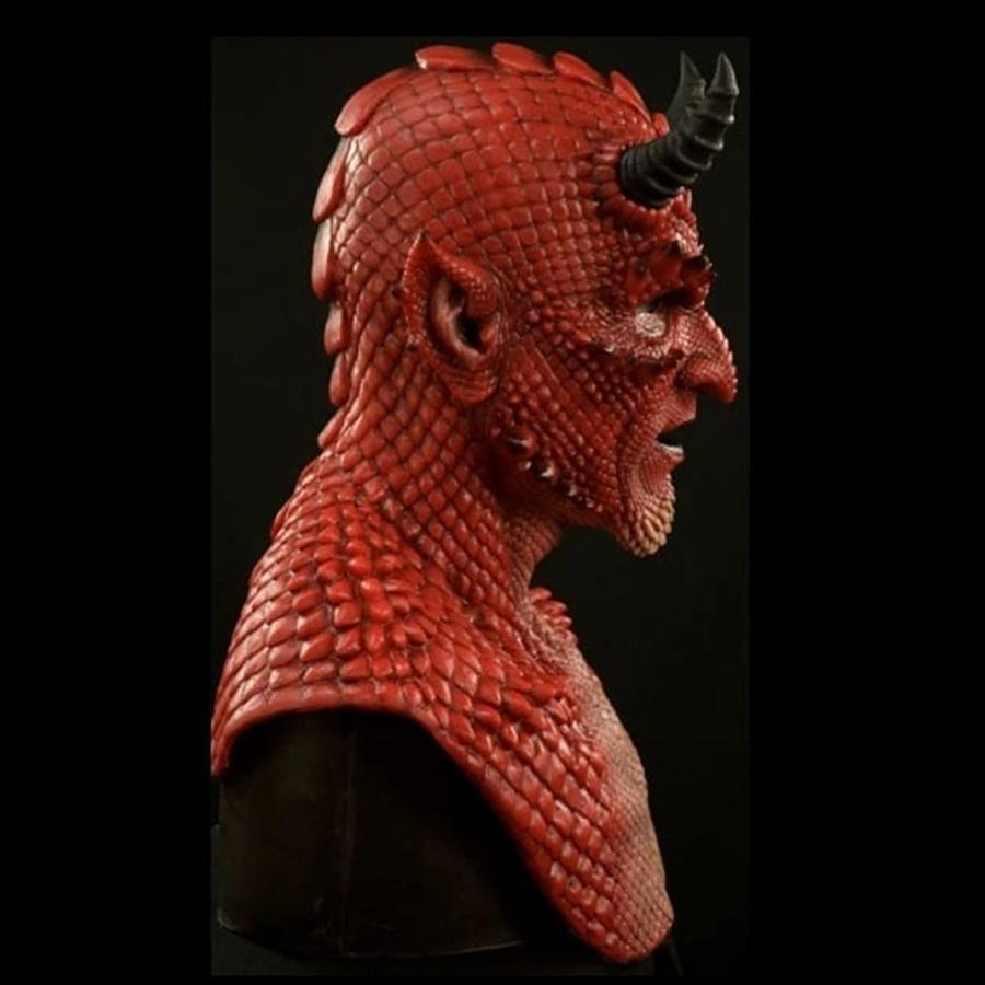 New Halloween Horror Cosplay Monster For Belial Mask Scary Masquerade Mask Red Mask