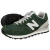 New Balance Nb 574 Классические Ретро Универсальные Нейлоновые Низкие Кроссовки для Бега Мужские кроссовки Зеленые ML574VFO