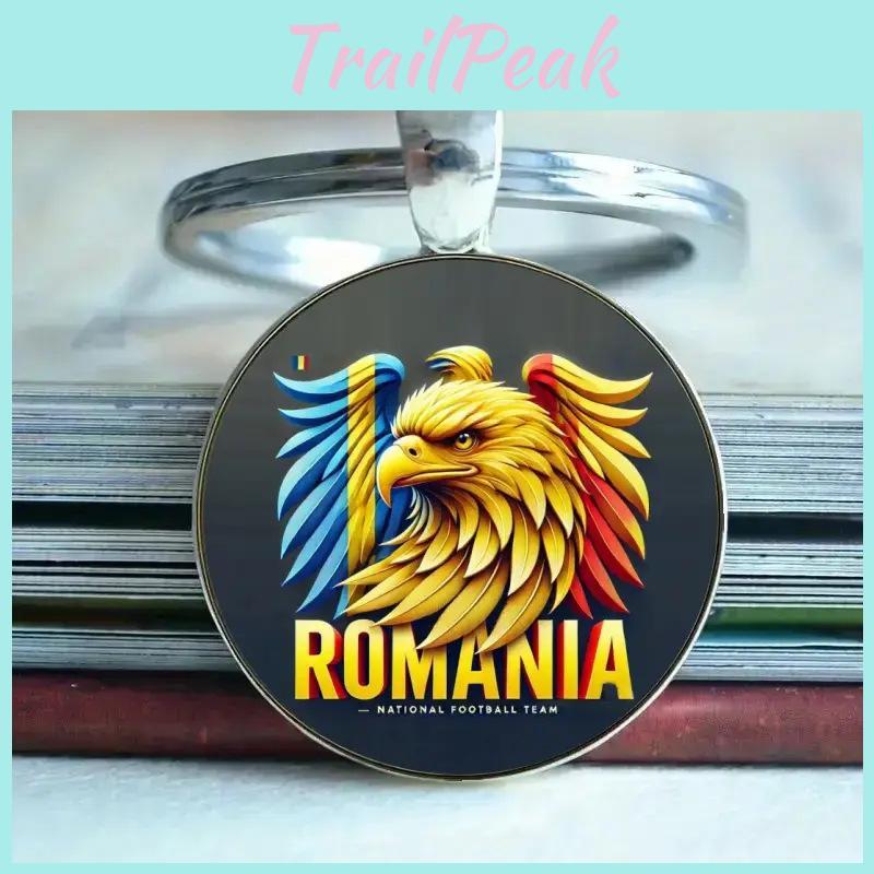 Eagle Themed Zinc Alloy Keyring With Stylish European Style For Home Use
