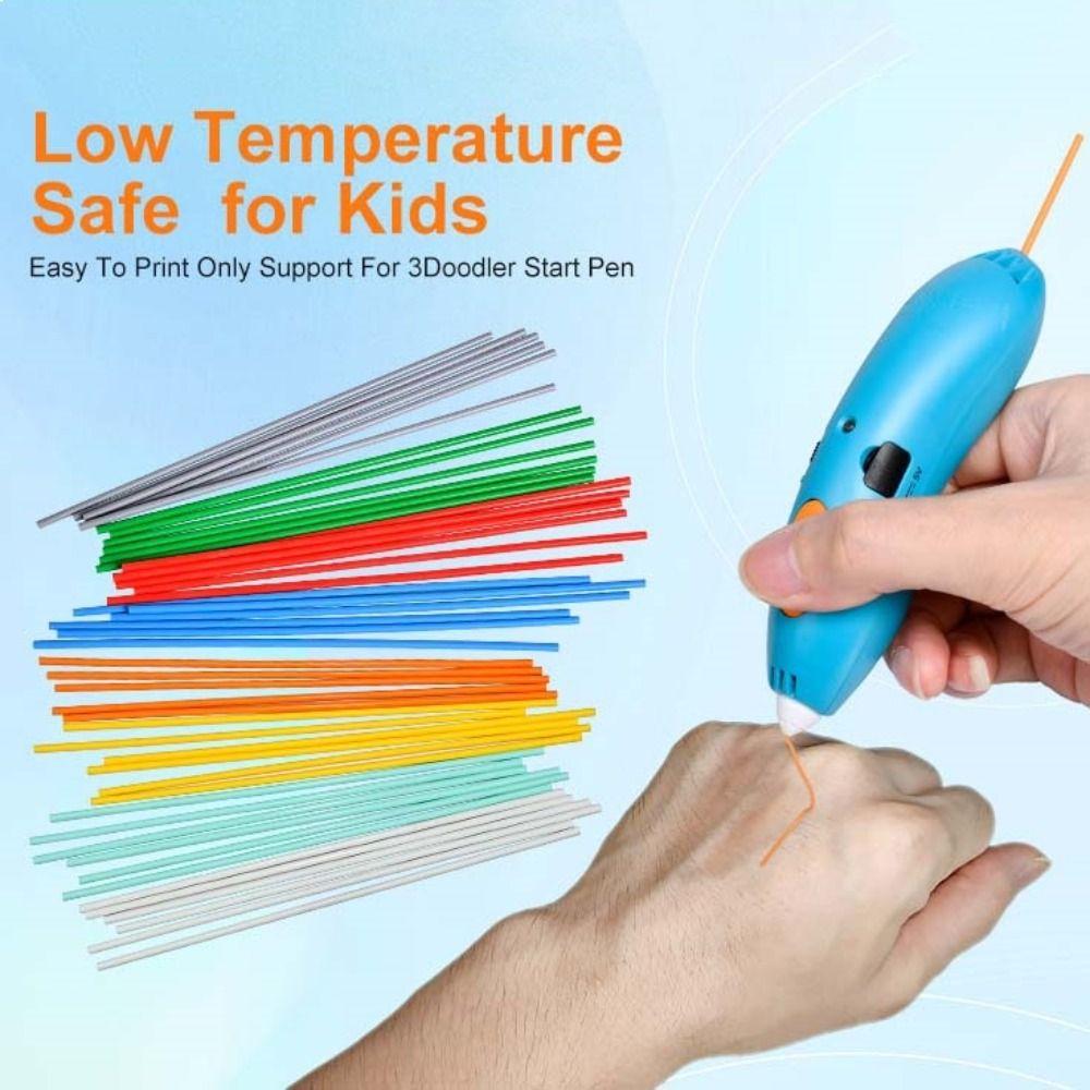 PCL Материал 3D Ручка Заменить Стержни Низкотемпературная 3D Печать Стержень Аксессуары для 3D Ручки