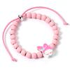 Hello Kitty Pink Beaded Bracelet with My Melody Charm