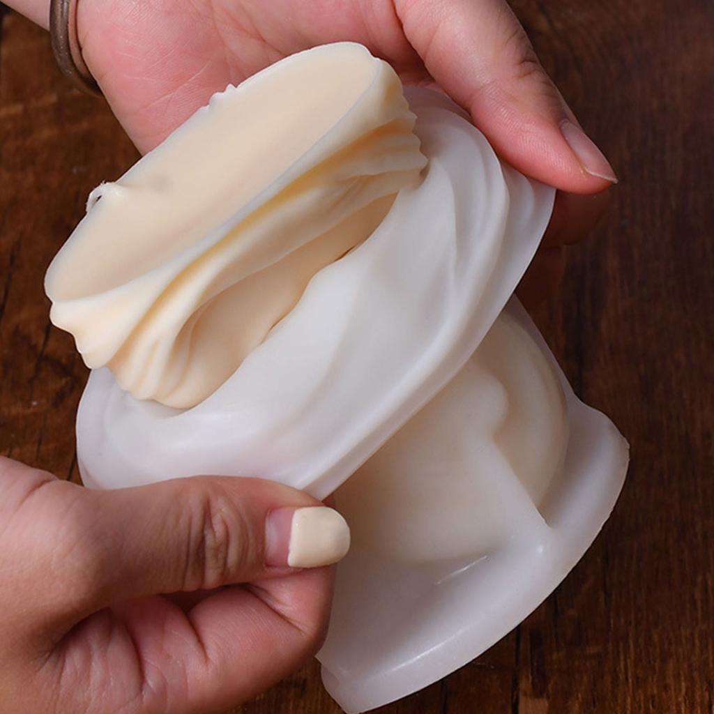 Силиконовые формы Портрет девочки Формы для свечей Формы для ручных украшений Формы для эпоксидной смолы Формы для гипса для изготовления свечей