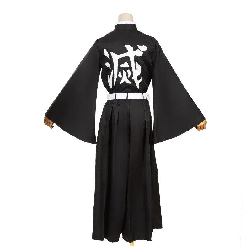 Аниме Demon Slayer Косплей Костюм Tokitou Muichirou Косплей Kimetsu No Yaiba Kisatsutai Униформа Парик Одежда для Хэллоуина