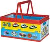 Skater Foldable Storage Box, Toy Box with Handle, Stackable Basket, Tomica, 38x25x19.5cm, BWOT13-A