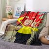 1PC Meister Eder und sein Pumuckl Patterned Flannel Blanket Suitable For All Seasons for Home Decor Warmth and Comfort Gifts Holiday Present