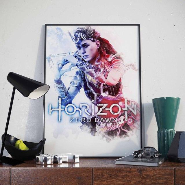 Japanese Anime Horizon Zero Dawn Picture Art Decoration Home Decoration Oil Painting