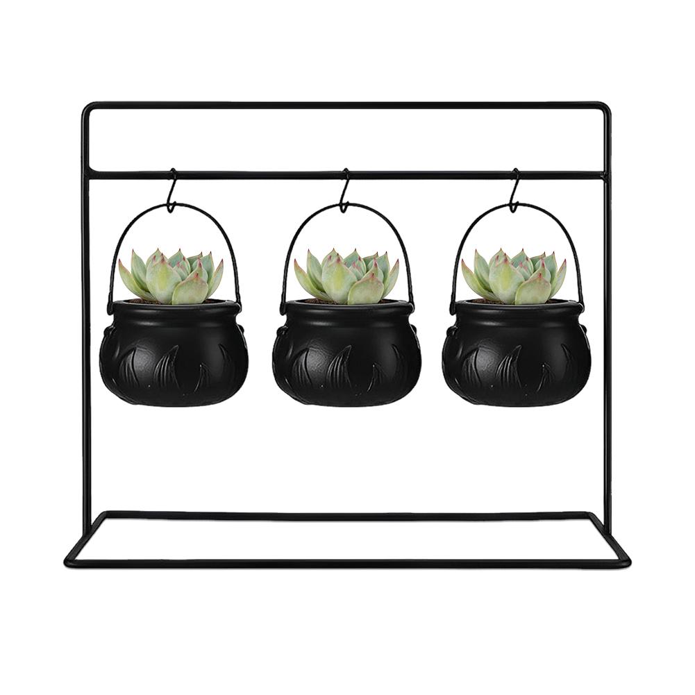 3/6/9Pcs Halloween Candy Bucket Multi-function Trick Or Treat Candy Bucket Witches Decorative Pot for Party Decoration