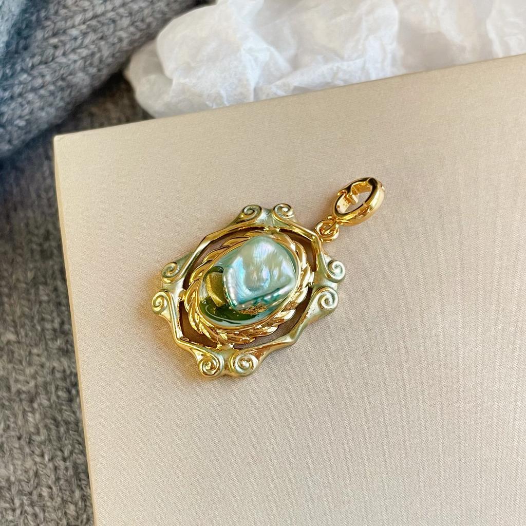 NALA Nala оригинальный дизайн ожерелье с капельной глазурью, роспись одиночный кулон без цепочки, универсальная ниша, подвеска с универсальной застежкой