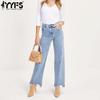 Women's Fashion Denim Casual Trousers Pants & Capris Casual Trousers