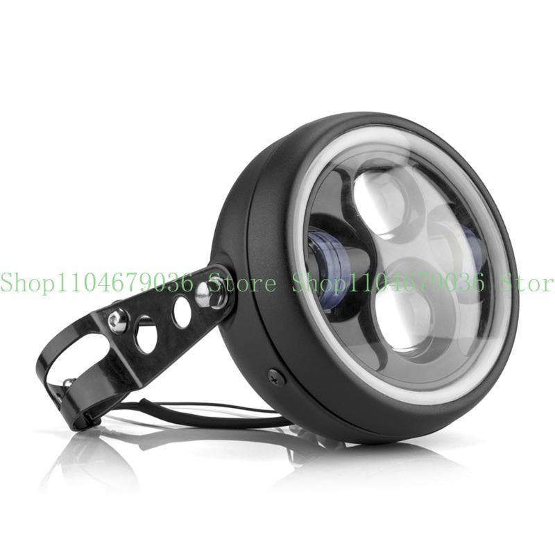 652F Motorcycle LED HeadLight Work Spotlamp 6.5'' Offroads Car Boats Truck SUV Driving Fog Lamp Headlamp 12V