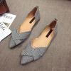 New Arrival Spring Summer Ballerina Flats Pointed Toe Shoes Elegant Office Ladies Shoes