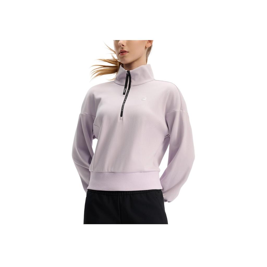 New FILA Fitness Sweatshirt Women's Light Dusty Purple A11W441210FPR