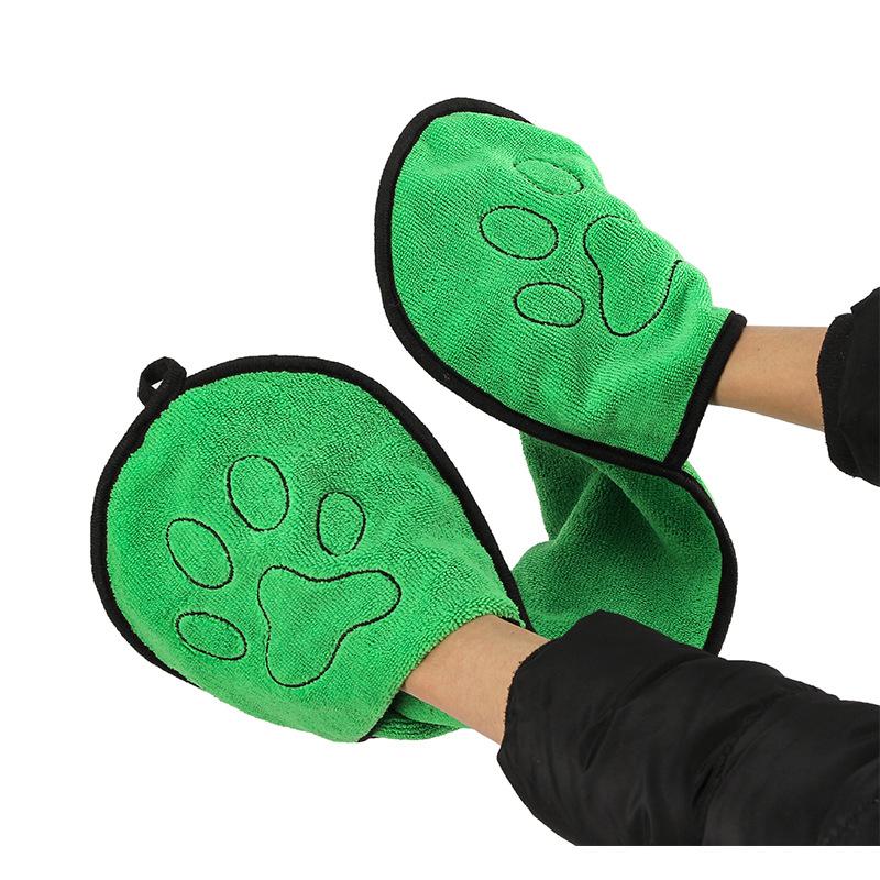 Полотенце для домашних животных Быстросохнущее полотенце для собак Банный халат Мягкое волокно Впитывающее полотенце для кошек Удобная мочалка для чистки домашних животных Аксессуары для домашних животных