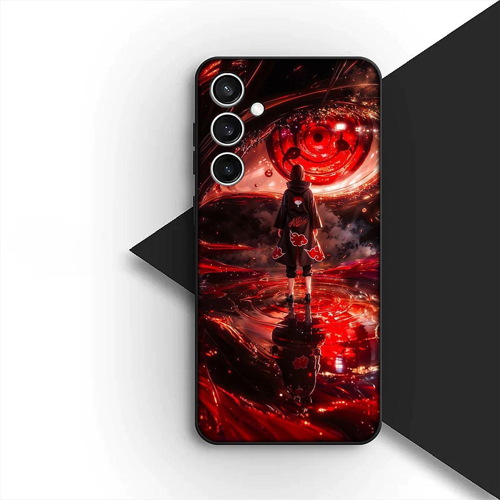 Pain Narutos Uchiha Itachi Akatsuki Silicone Phone Cover for Apple iPhone 17 Air 12 13 Pro Max Mini ProMax 7 + 8 Plus Soft Case