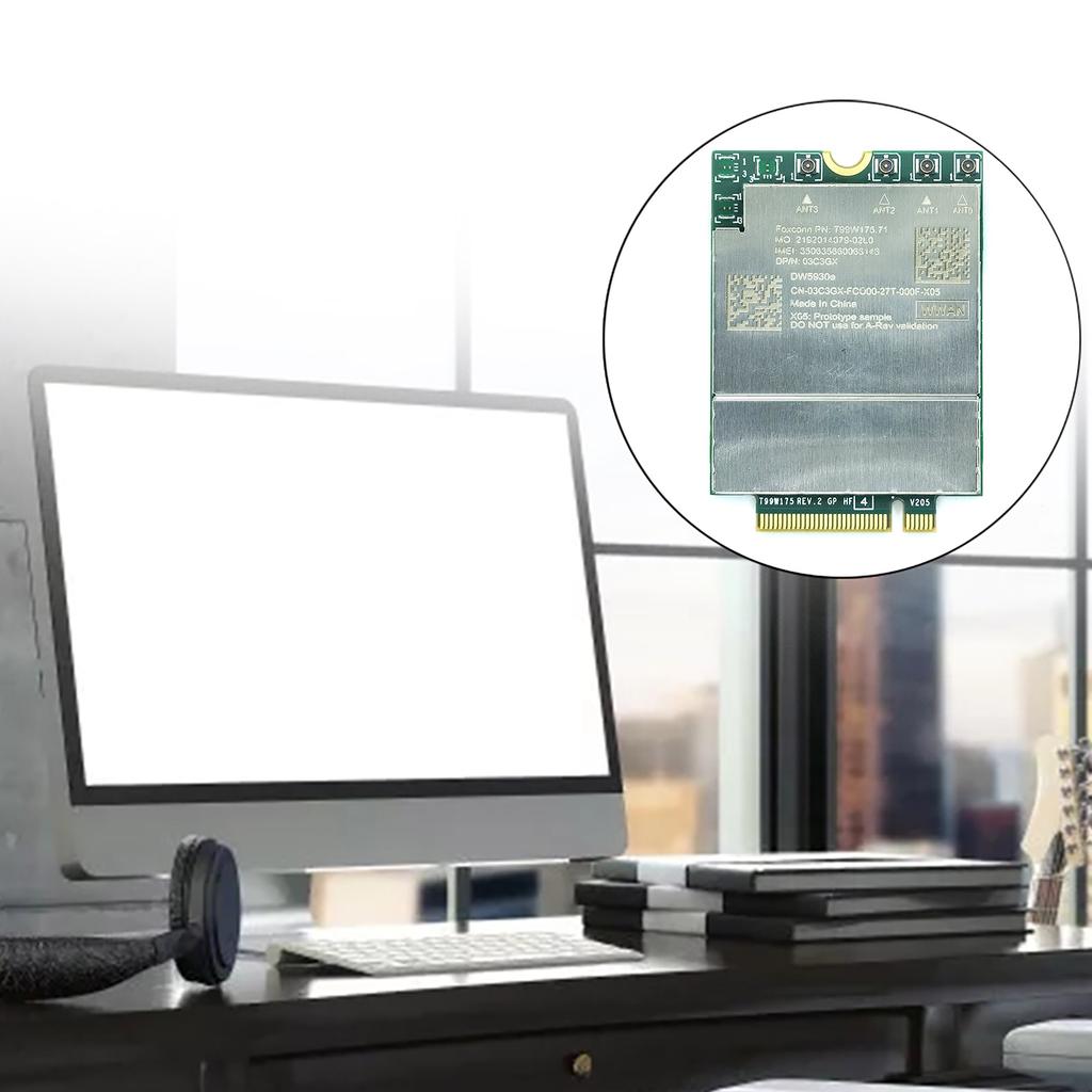T99W175 X55-5G WLAN-карта M2-Разъем WWAN Встроенная антенна для ноутбуков Precision 7760 7560 Latitude 9420 9430 2 в 1