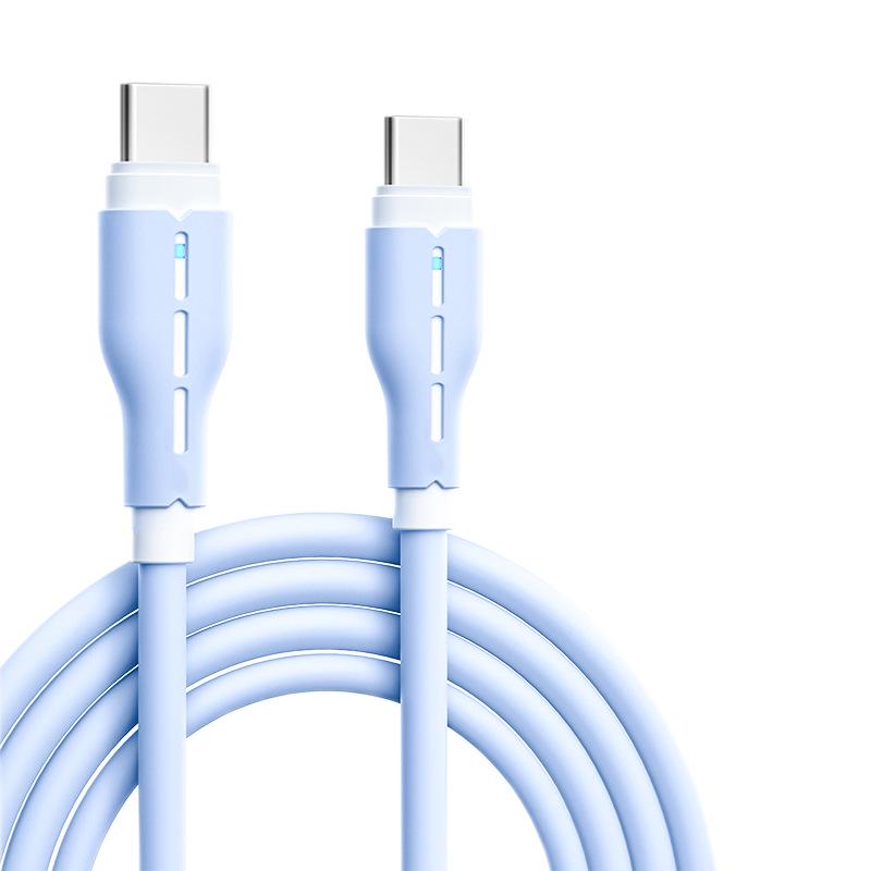 Быстрое зарядное устройство 120 Вт двойного типа Type-C для Apple 15/16, Huawei, Vivo, Oppo, телефонов - Совместимость с зарядкой 6A.