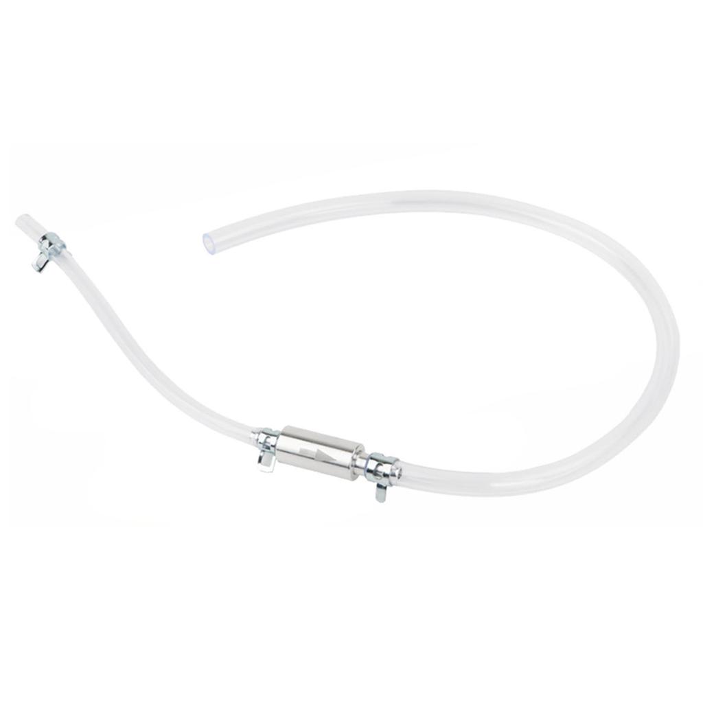 Hydraulic Brake Bleeder Tool Lockable Automotive Brake Fluid Bleeder Bleeding Hose with Non Return