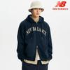 New Balance Half Club Uni Hooded Zip Semi Overfit Nbmde11113 59