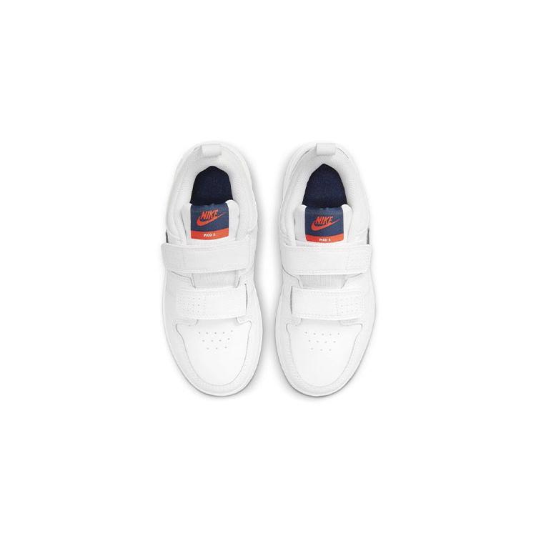 Nike Pico 5 Casual Low top Kids' Skateboarding Shoes White Blue Children Aged 3 7 Years Old AR4161-106