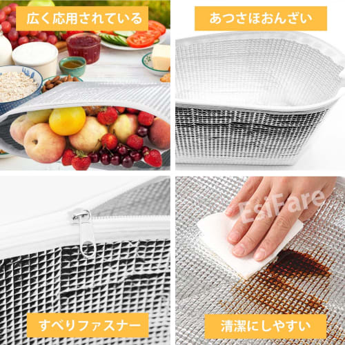 Алюминиевый термопакет, Мини, Долговечный, Легкий, Вместительный, Складной, Идеально подходит для ланчбоксов, поездок на работу, школы и мероприятий на открытом воздухе