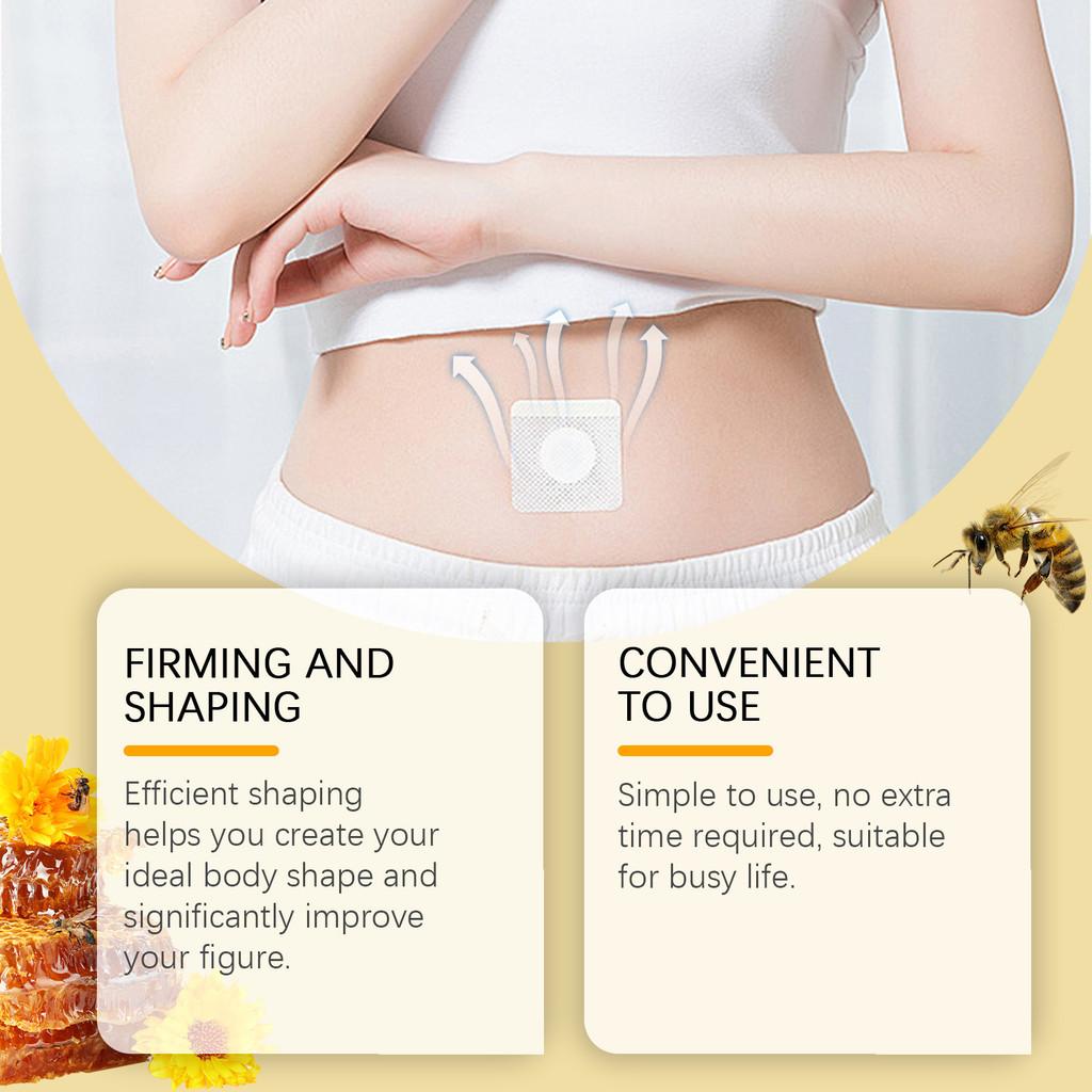Пластыри для лимфодренажного моделирования тела Ximonth с пчелиным ядом для упругой подтянутой кожи и более стройной фигуры