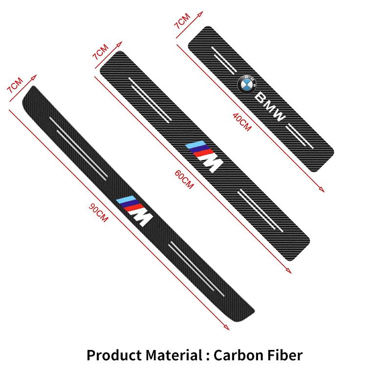 2025 Горячие Наклейки-Защитники Порогов Автомобиля Из Углеродного Волокна Для BMW M E46 E90 E60 F30 E39 F10 F20 E87 E36 F20 F30 1 2 3 5 7 Серии X1