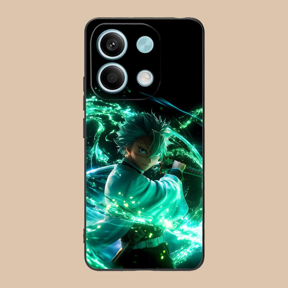 Чехол для телефона Demon Slayer Sanemi для Xiaomi 15 14 13 12 Mi 11 T Ultra Lite Pro S X 5G Цветной Защитный Роскошный Чехол Красивый
