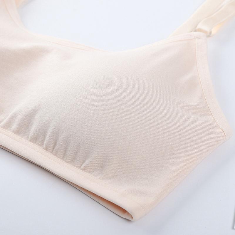 Young Girl's Bra Student Underwear Adjustable Shoulder Straps Teenage Bra