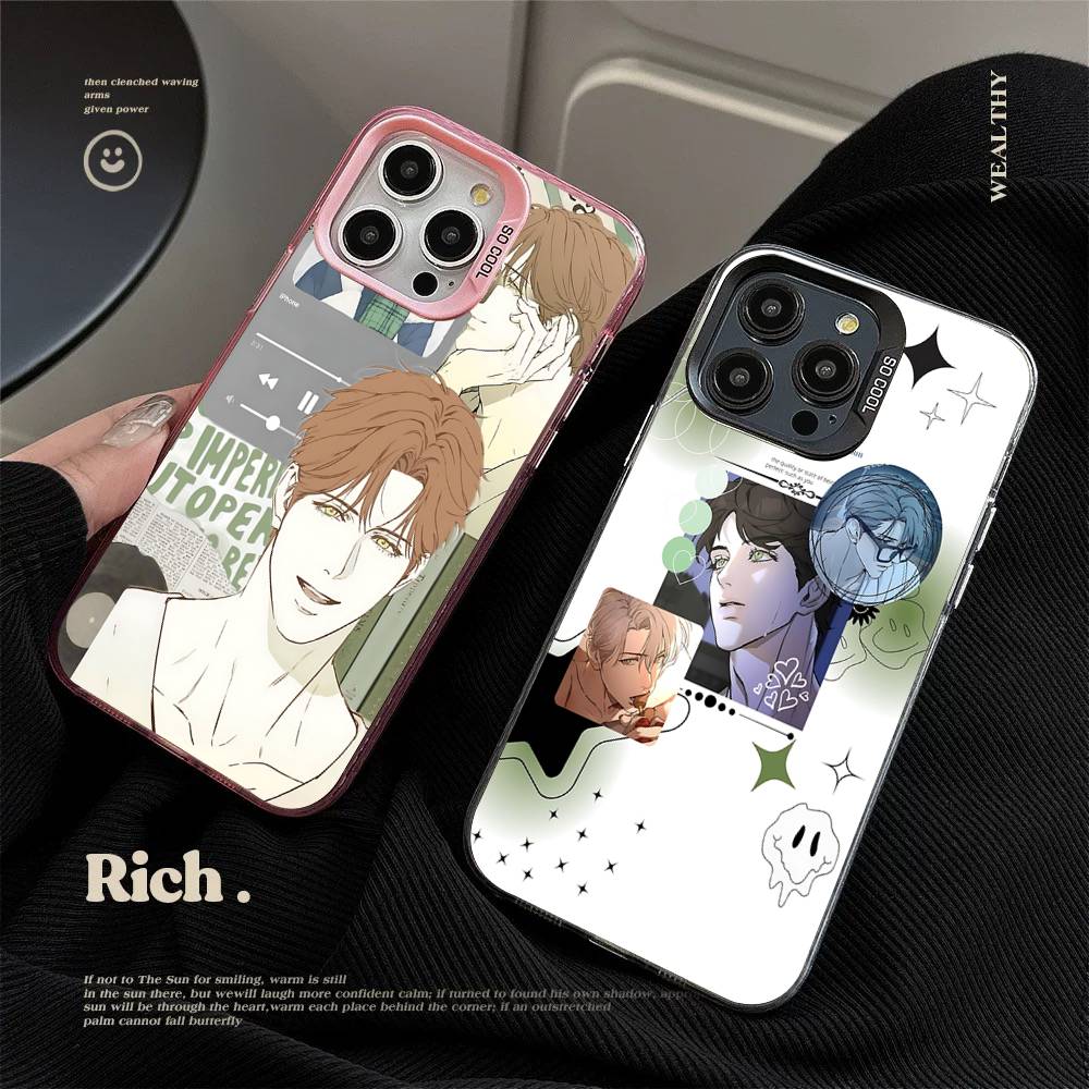 Чехлы для телефона Nerd Project Bl Anime для iPhone 17 16 15 14 13 12 11 Plus Pro Max Цветной чехол