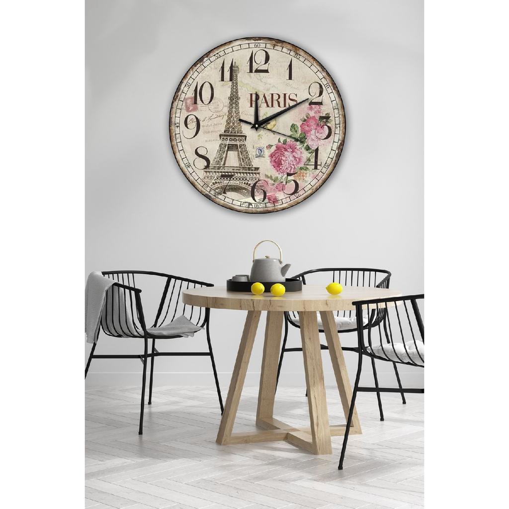 Retro Design Wall Clock 45x45cm