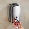 Yousheng Soap Dispenser 304 Stainless Steel Ergonomic Design Easy To Clean Soap Dispenser Wall Mount Bathroom Kitchen Soap Dispenser
