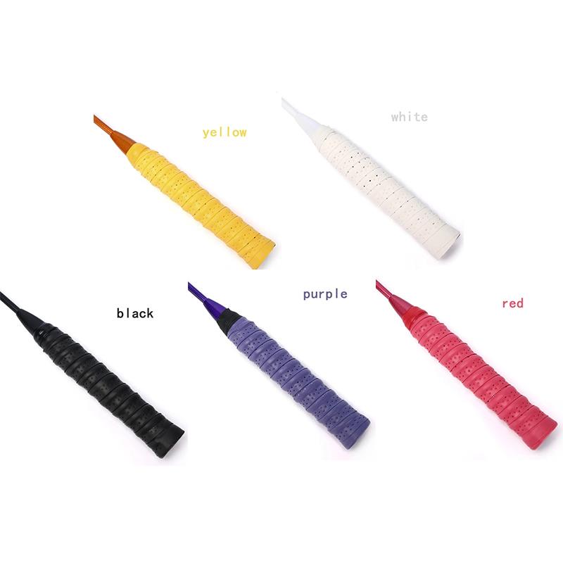 1/2/3/5pcs Badminton Racket Glue Towel Tape Anti-slip Sweat-absorbing Tape For Racket Fishing Rod Slingshots Tennis Overgrip