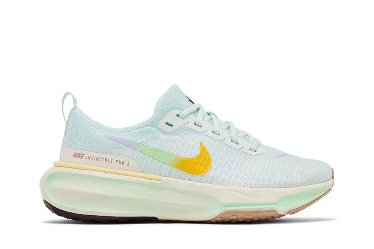 Nike ZoomX Invincible Run 3 Едва Зеленый Фиолетовый Туман (Женский)