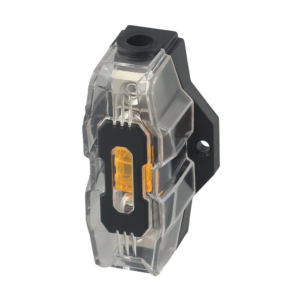 High-Performance 40A Brass Fuse Holder: Reliable Circuit Breaker For Amplifiers Audio Amplifiers Modification 40A Fuse Holder