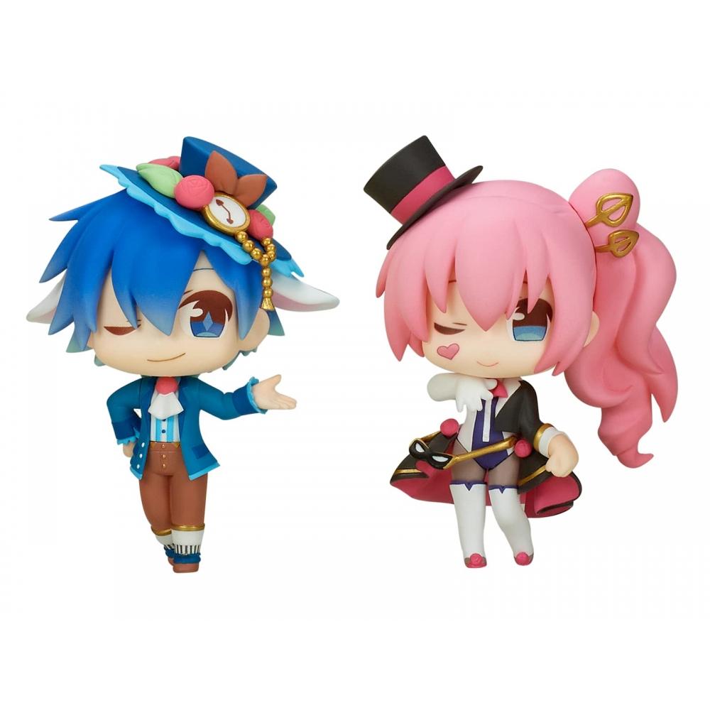 Emu Toys Hatsune Miku Piapro Characters Trading Mini Figure Series KAITOMegurine Luka Each Height Approximately 100mm Non-scale PVCABS Painted Complet