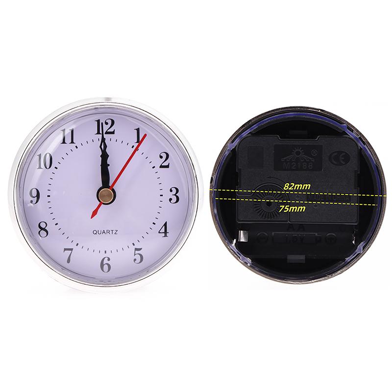 1PC DIY Quartz Clock Insert Movement Roman Bedside Antique Watch Desk Decoration Accessories 65/80/110mm