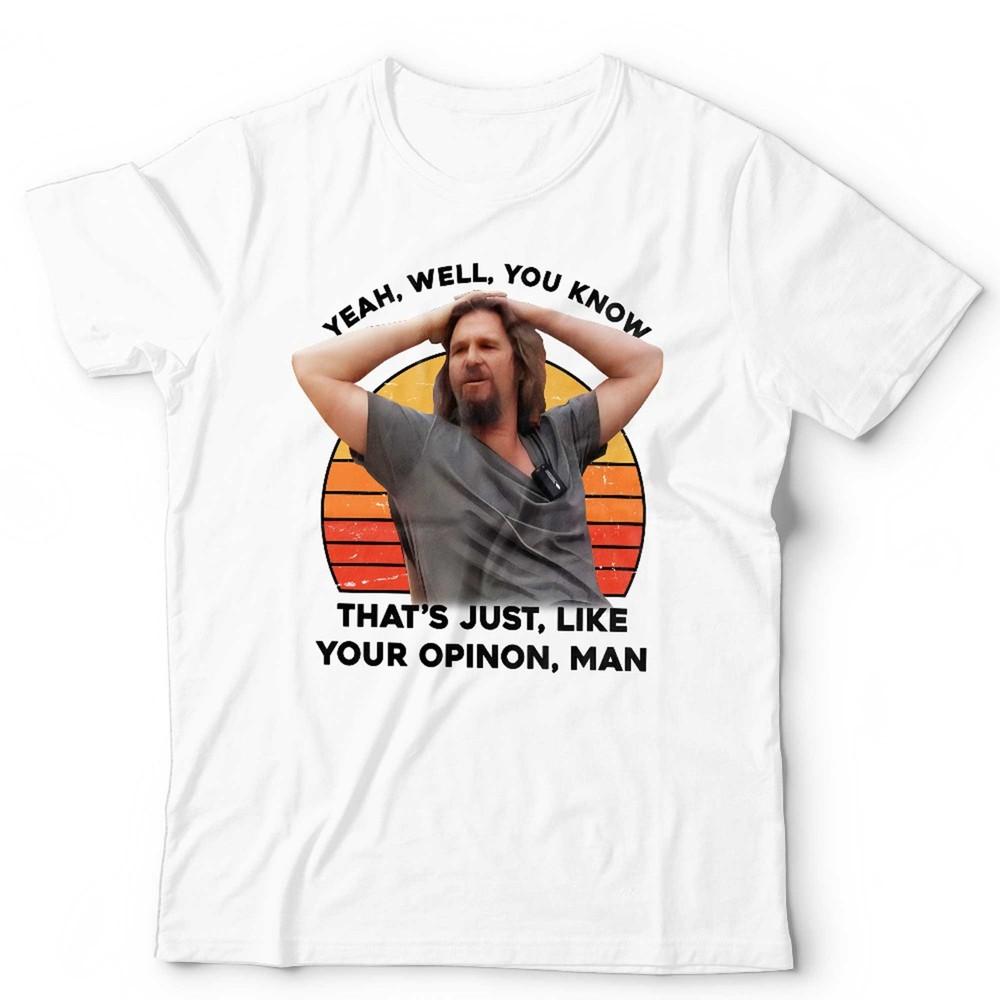 Big Lebowski T Shirt Unisex Yeah Well You Know The Dude Walter Donny 90s Movie