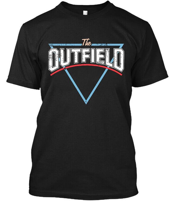 Limited New Popular The Outfield English Graphic Vintage Art Logo T-Shirt