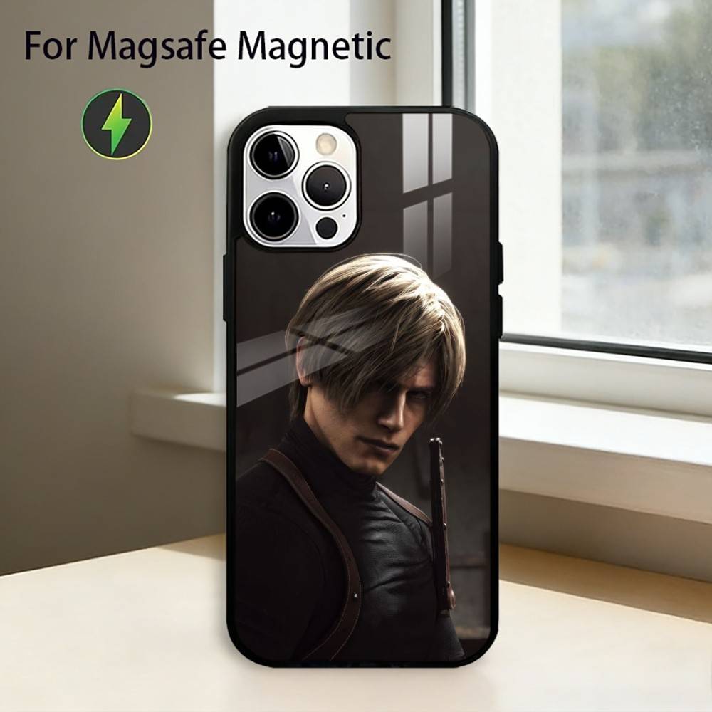 Чехол для телефона RER Ganme R-Resident Evil R-Requiem Для iPhone17,16,15,14,13,12,11 Plus,Pro Магнитный с Magsafe Беспроводная зарядка