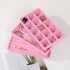 Multicolor Necklace Display Tray Stackable Organizer Trays Organizer Box  Ring Bracelet Necklace