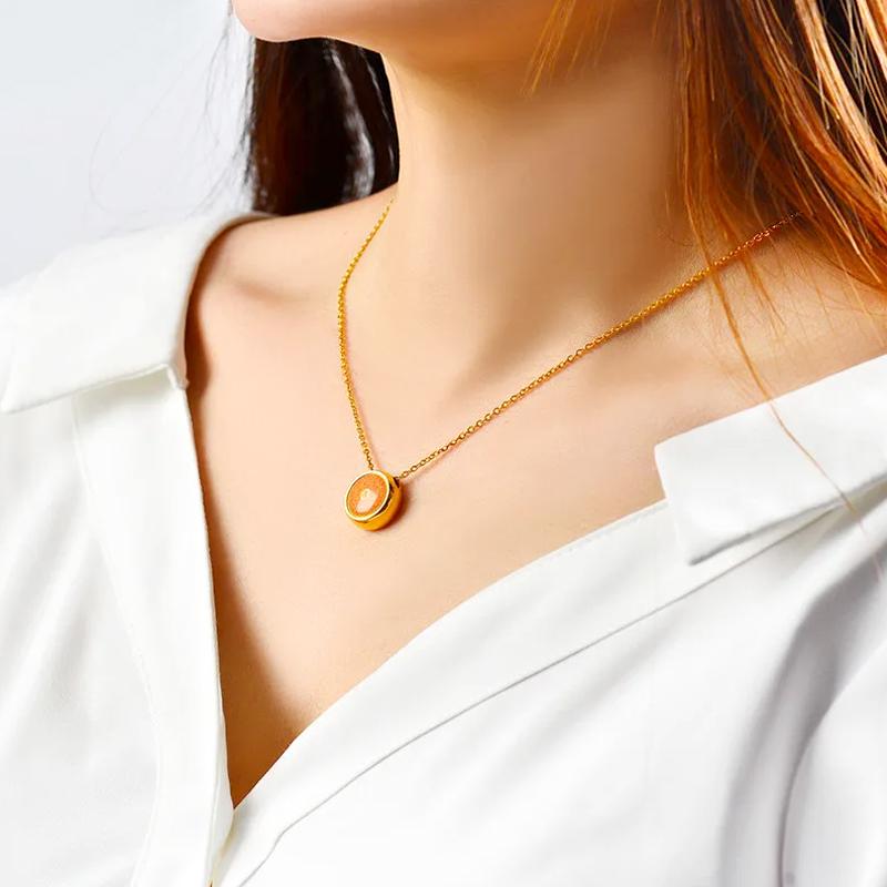 1 шт. круглое ожерелье на удачу из титановой стали, религиозные амулеты, буддийские украшения, подвеска с мантрой, ожерелья с буддой, цепочка на ключицу