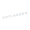 Автомобильная внешняя наклейка OUTLANDER с буквами, логотипом, эмблемой на переднем капоте автомобиля, на заднем багажнике, значок, наклейка, украшение, автоаксессуары