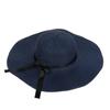 Women Floppy Straw Foldable Big Wide Brim Sun Hat Straw Cap Summer Bow Cap Beach Hat